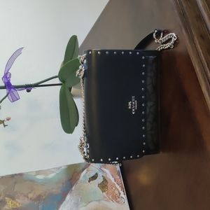 Coach black purse